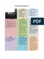 Nike Swot Matrix 2014