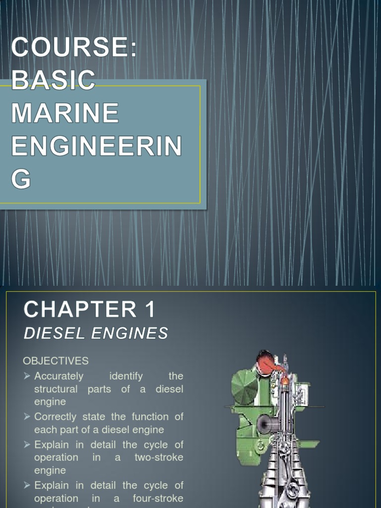 Marine Engineering Pdf Internal Combustion Engine Diesel Engine