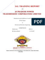 Industrial Training Report: Uttar Pradesh Power Transmission Corporation Limeted