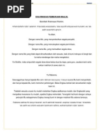 Doa Majlis Makan Malam