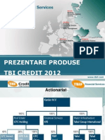 Prezentare Produse Tbi Credit 2012