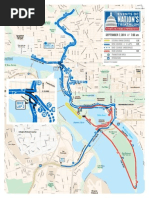 Nation's Triathlon Course Map