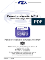 Pensionskonto NEU Kontoerstgutschrift Stand01012014