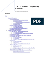 Introduction to Chemical Engineering Processes