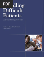 Download Handling Difficult Patients - A Nurse Managers Guide by anitafauzia SN23875754 doc pdf