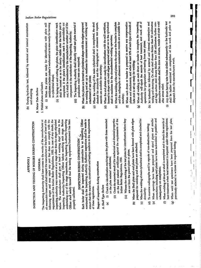 Appendix J IBR 1950 | PDF
