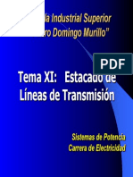 Estacado en Lineas de Transmision PDF