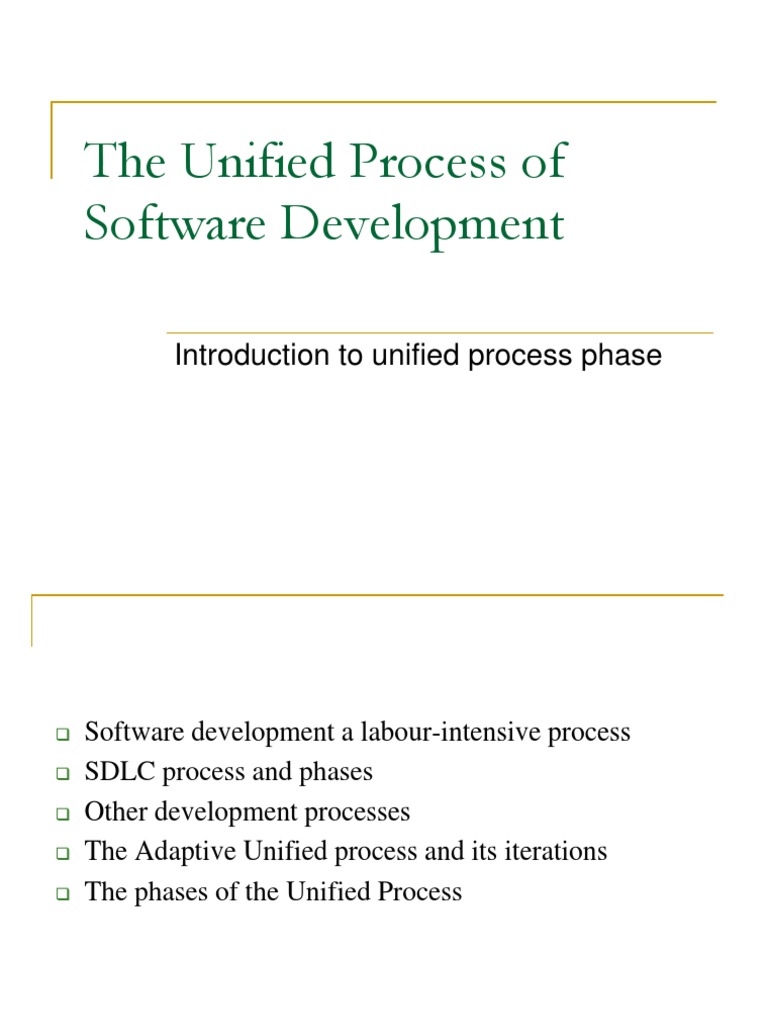 D7c9aintro Unified Process Phase | PDF