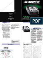 Beltronics 955manual