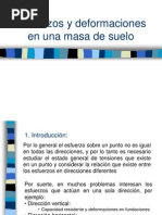 Cap 4 Esfuerzos y Deformaciones en Una Masa de Suelo