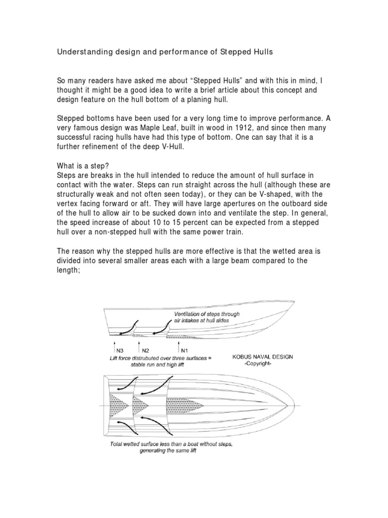 Stepped Hulls - Feb07 | PDF