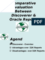 Discoverer 2000 Vs Oracle Reports v2