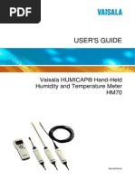 Vaisala HMD62 TMD62 Humidity and Temperature Transmitters Manual | PDF ...