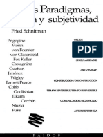 DORA FRIED SCHNITMAN (Comp), Nuevos Paradigmas, Cultura y Subjetividad (1994)