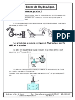 Les Bases de l'Hydraulique