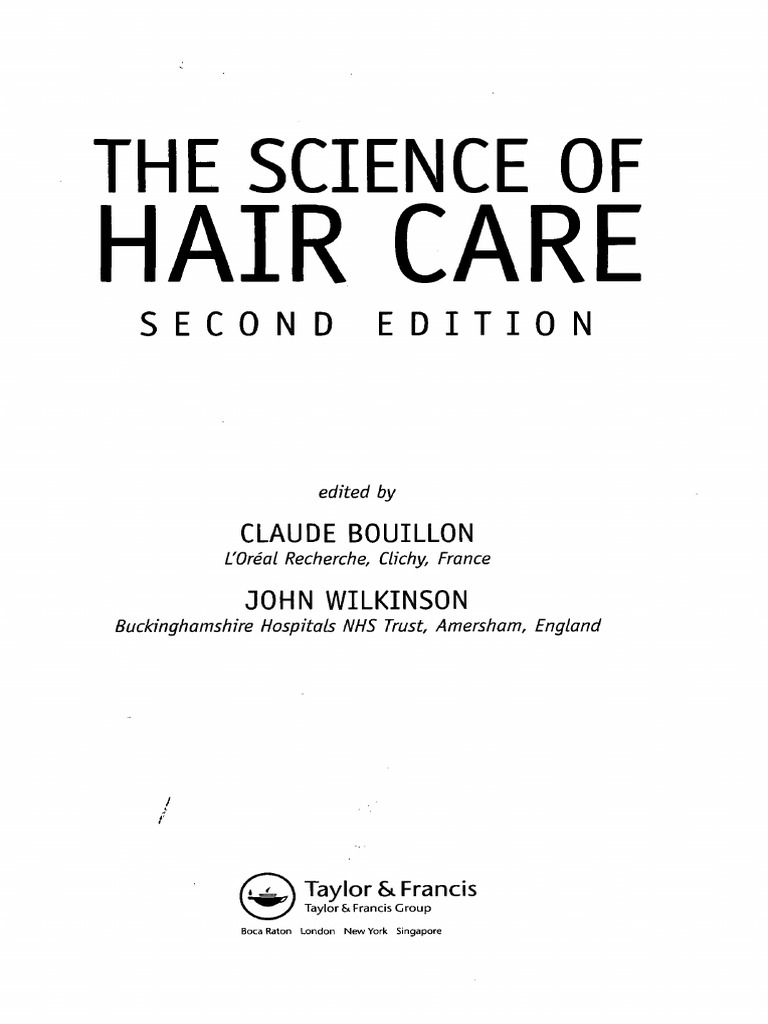 The Science of Hair Care PDF Business