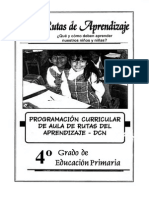 Programación Anual 4to Grado