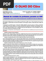 Manual de conduta do professor, perante os CEF