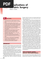 Complications Bariatric Surgery