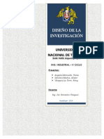 Diseño de La Investigación