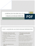 Slides - A Redação Na Escola