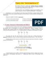 El Algoritmo de Doomsday