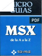 Micro Guias MSX de La A A La Z