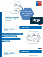 "Estrategia de Ciudad Inteligente para El Transporte Chile 2020".