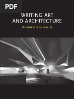 Writing Art and Architecture