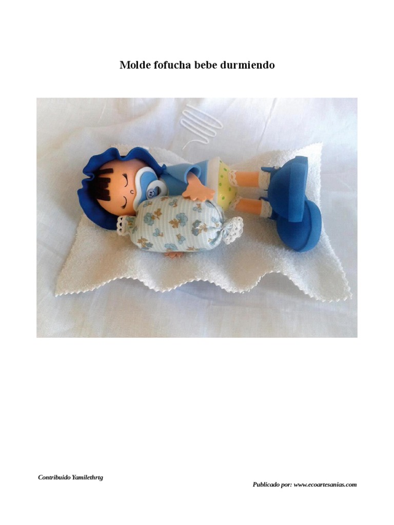 fofucha bebe durmiendo