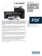 Epson WorkForce WF 2530WF Ficha de Produto