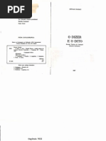 Esboco de Uma Teoria Polifonica Da Enunciacao Oswald Ducrot