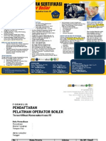 Medan-Publik Training Operator Boiler (Tersertifikasi Depnakertrans RI)