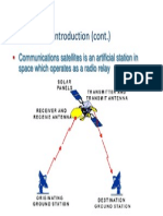 Introduction (Cont.) : Communications Satellites Is An Artificial Station in Space Which Operates As A Radio Relay