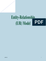 Entity-Relationship (E/R) Model