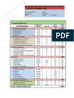 Costos de Produccion de Sacha Recuperado