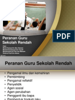 Peranan Guru Sekolah Rendah