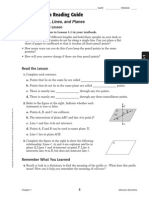 Geometry Lesson Reading