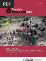 Download Aid and Violence Development Policies and Conflict in Nepal by Feinstein International Center SN23883054 doc pdf