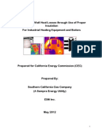 Minimize Wall Surface Heat Losses