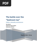 The Battle Over The Bedroom Tax