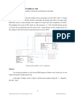 2 Design of Cantilever Wall