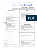 Trimester 1 Overview