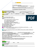 SOAP Note Cheat Sheet - Complete H&P