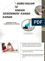 Peranan Guru Dan Sosioemosi Kanak-Kanak