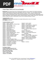 CISE Level - 2 - Network Security L2v2