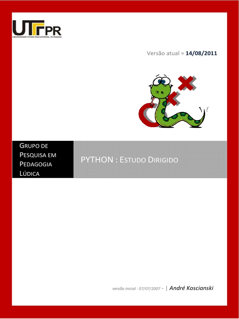 Guia Prático de Programação em Python | PDF | Python (linguagem de ...