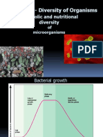 BIOL1262- Lecture 3-Metabolic and Nutritional Diversity of Microorganisms 1