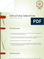 Estructuras Selectivas