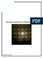 Revision Booklet of Thermal Physics